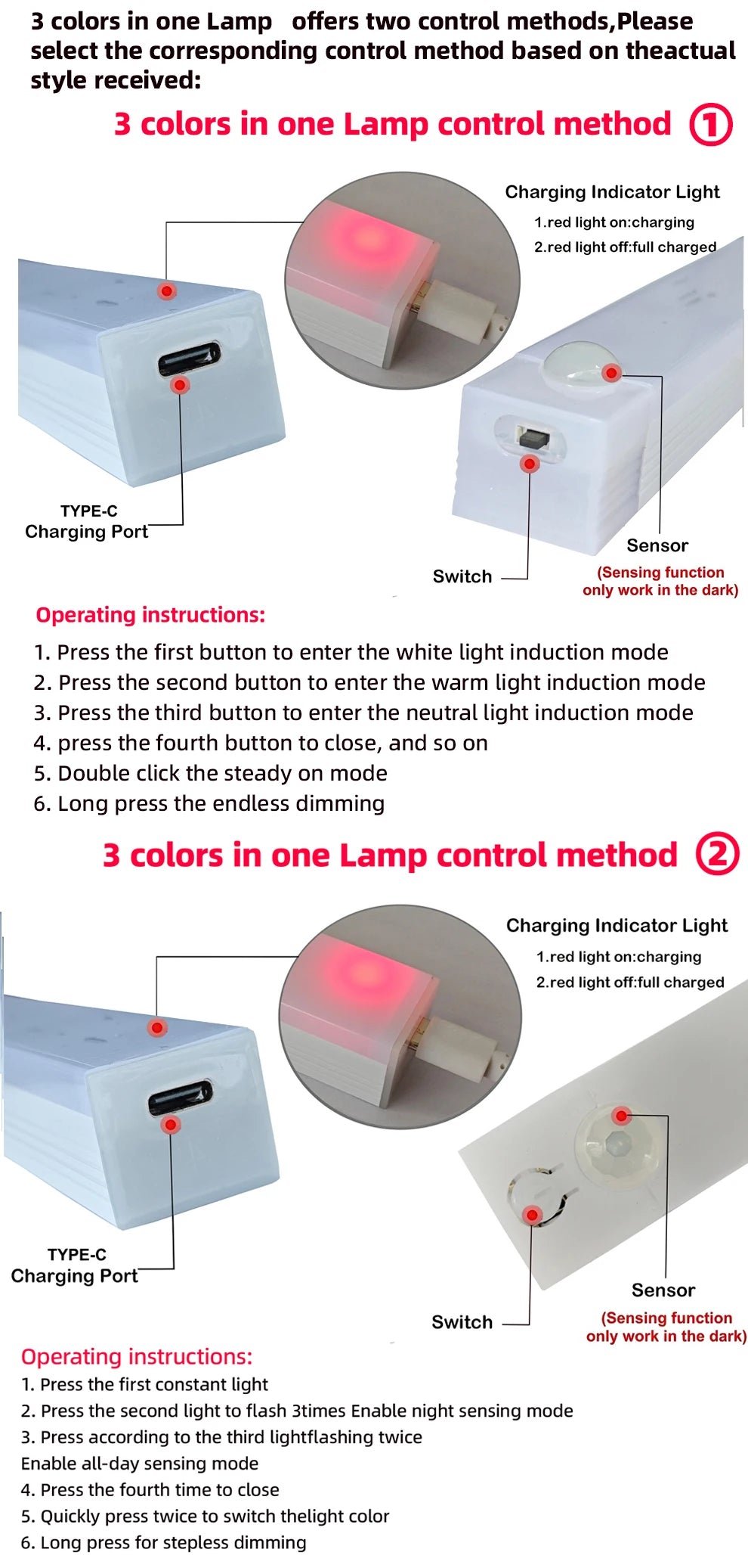 Lámpara LED con Sensor de Movimiento