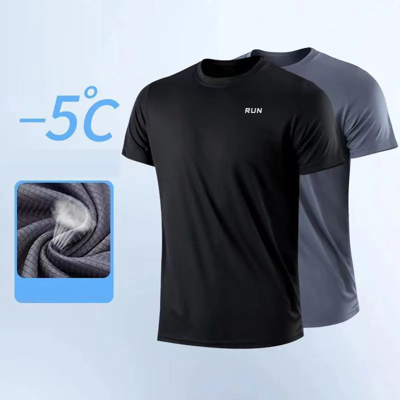 Remera Deportiva Manga Corta Secado Rápido