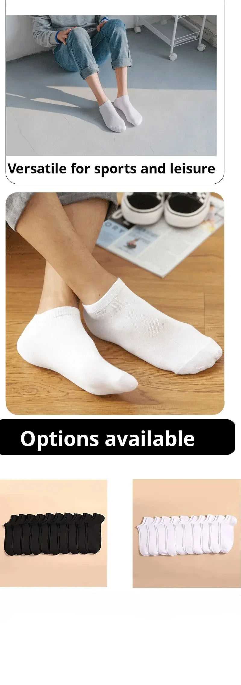 Medias Cortas Unisex