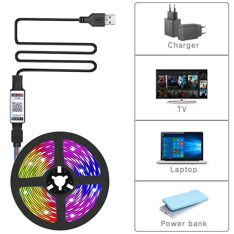 Tira de Luces LED RGB Inteligente