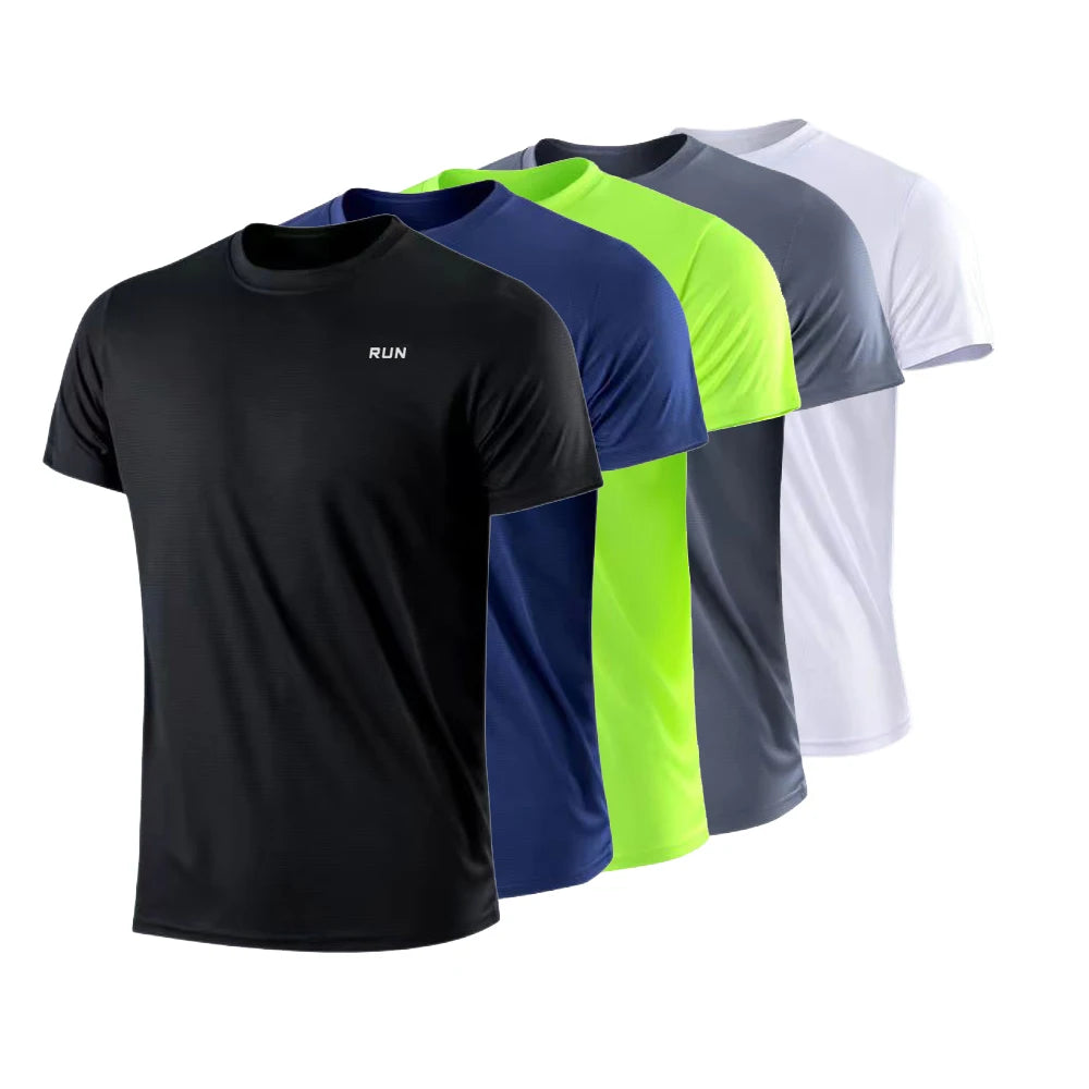 Remera Deportiva Manga Corta Secado Rápido