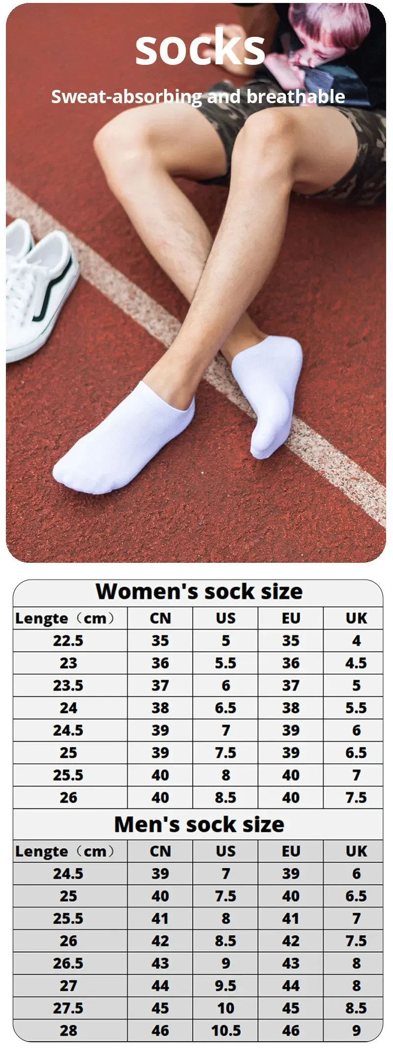 Medias Cortas Unisex