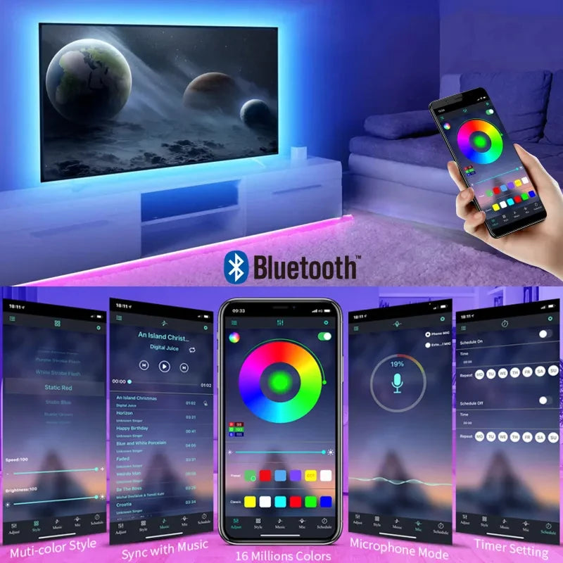 Tira de Luces LED RGB Inteligente