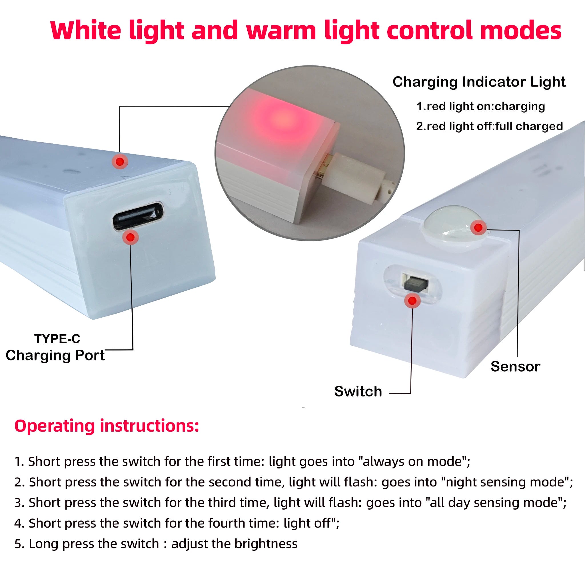Lámpara LED con Sensor de Movimiento