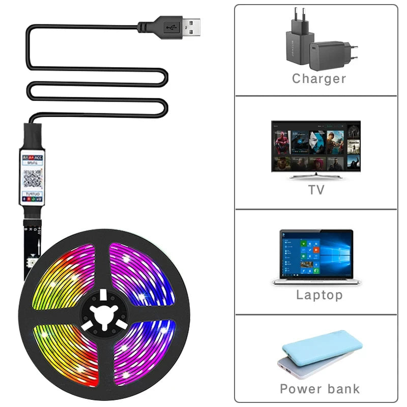 Tira de Luces LED RGB Inteligente