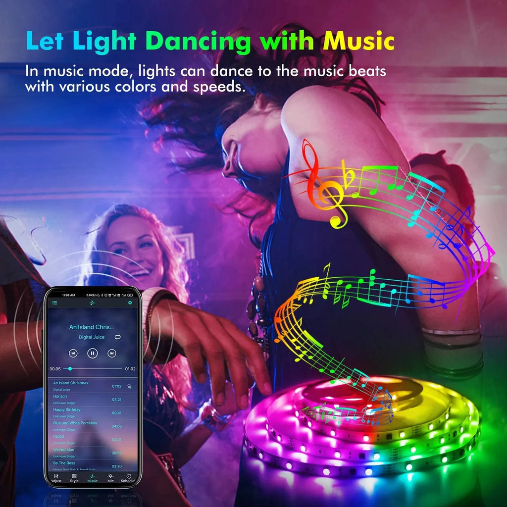 Tira de Luces LED RGB Inteligente